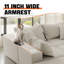 Canapé modulaire en chenille modulaire en U de 162 po avec 6 coussins Boneless-278796383