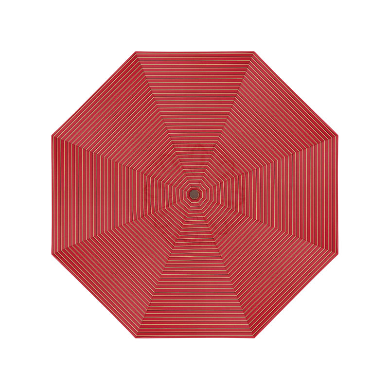 Parasol de marché 9 pi Ayomipo, Sunbrella® cramoisi bois franc