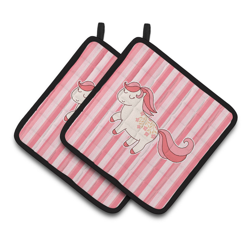Caroline's Treasures Striped Polyester Potholder