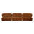 Berglund 109.5" Modular Modern 3-Piece Sofa