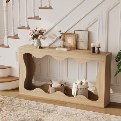 160cm Solid Wood Console Table