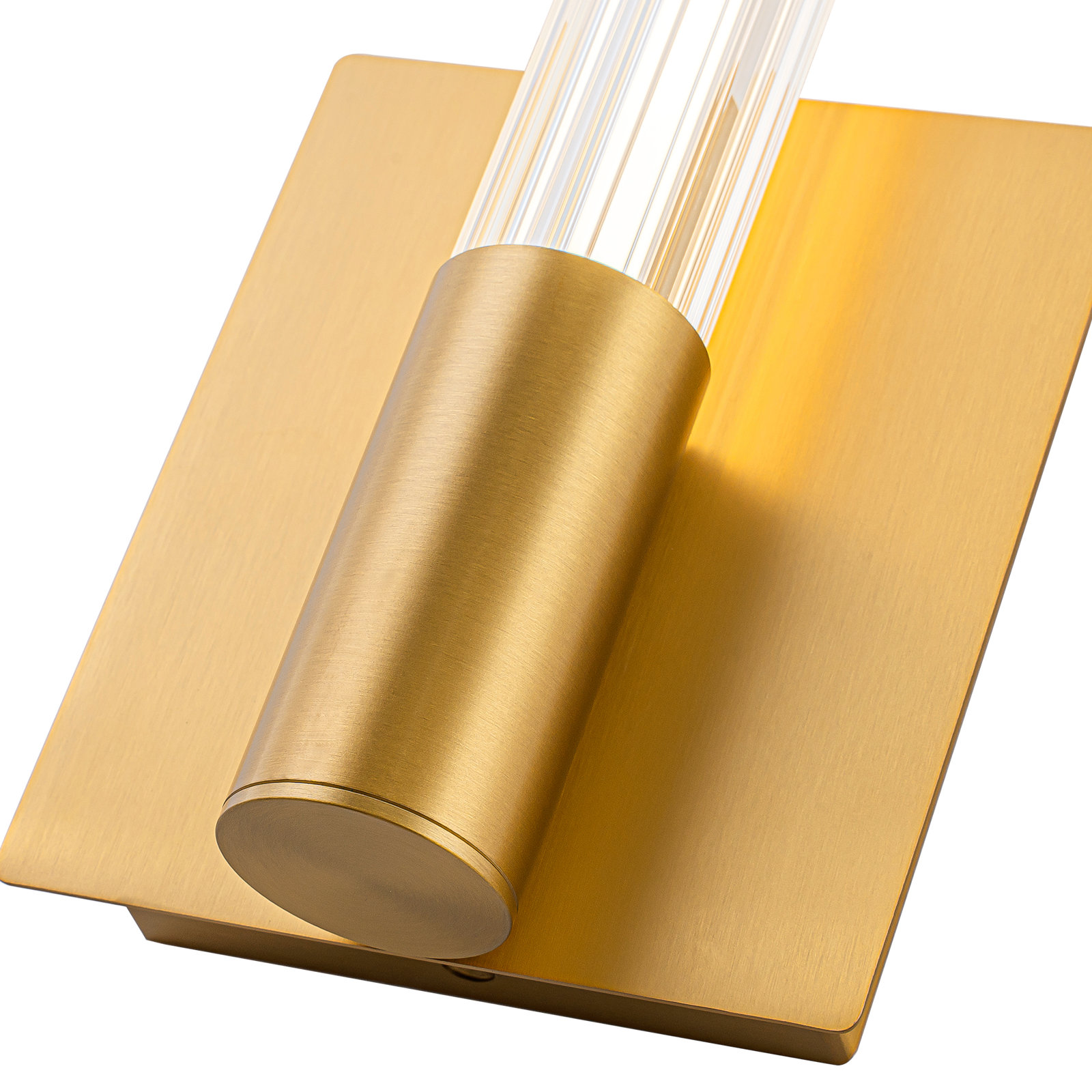 Maxe Dimmable LED Wall Sconce, 24-in, Gold