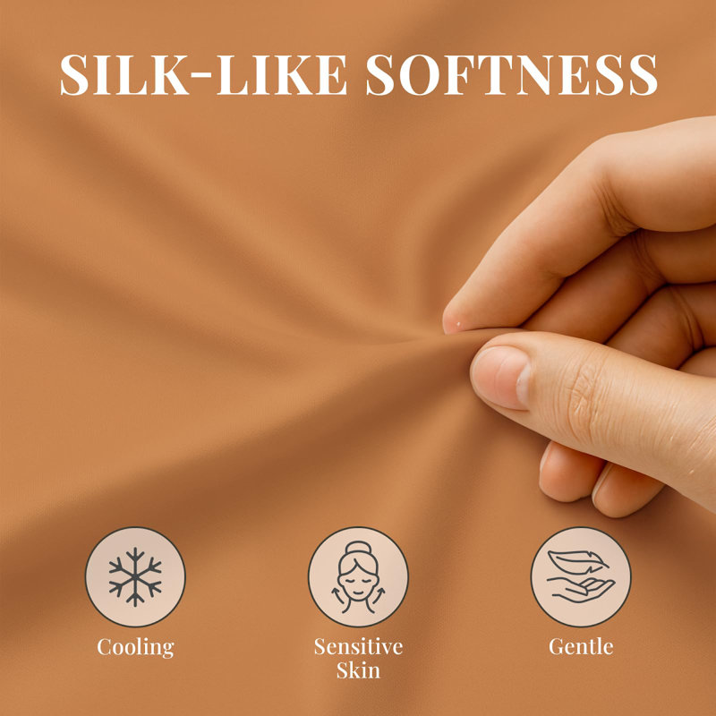 Premium Rayon From Bamboo Blend Sheet Set With Deep Pockets, Cooling and Breathable, King Sheet Set with 4 Pillowcases
