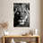 Brampt Monochromatic Lion Head-108229301
