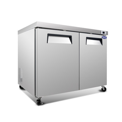 Fennel  48 Inch Undercounter Refrigerator, 14.1 Cu.Ft Two Door Fridge with Casters, ETL Listed