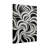 Fashion Black And White Swirling Abstract Pattern-564800135
