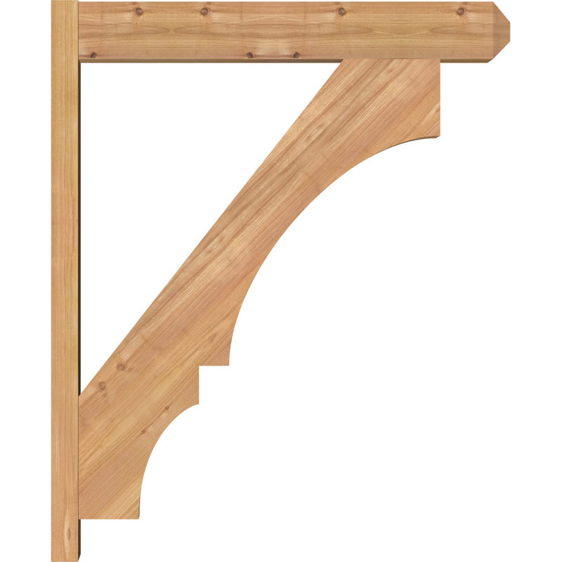 Balançoire artisanal Balboa, Cèdre rouge occidental l 7 1/2 po (lisse), P 28 po x H 34 po