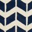 Chevron Wool Hand Woven Area Rug