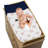 Baseball Patch Changing Pad Cover