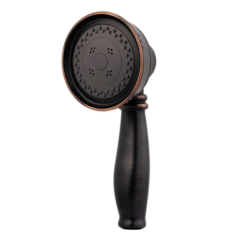 Avalon-Bath 3-Function Adjustable Shower Head, Brushed Nickel
