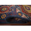 Tapis de couloir oriental bleu Kazak