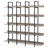 5 Tier Bookcase Home Office Bookshelf, Industrial Style Shelf with Metal Frame-1822714346-1864945119