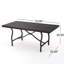 Table de salle à manger Delightful, l 71 po x P 34,88 po, H 28,00 po