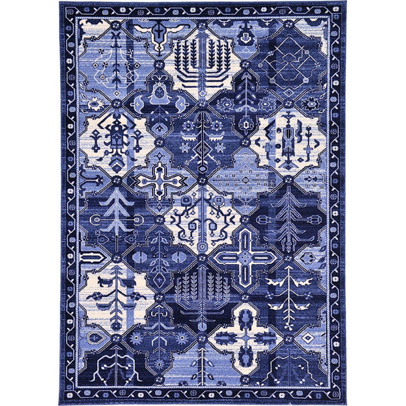 Abdurraheem Oriental Indoor Rug, Rectangle 8' x 10'