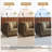 2 - Piece Upholstered Camel Corduroy Modular Sectional with Pillow Back and Solid Wood Legs-546966337