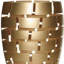 Vase de table en verre 12 "-16388135