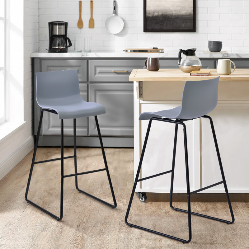 Antenor Counter Stool with Metal Frame