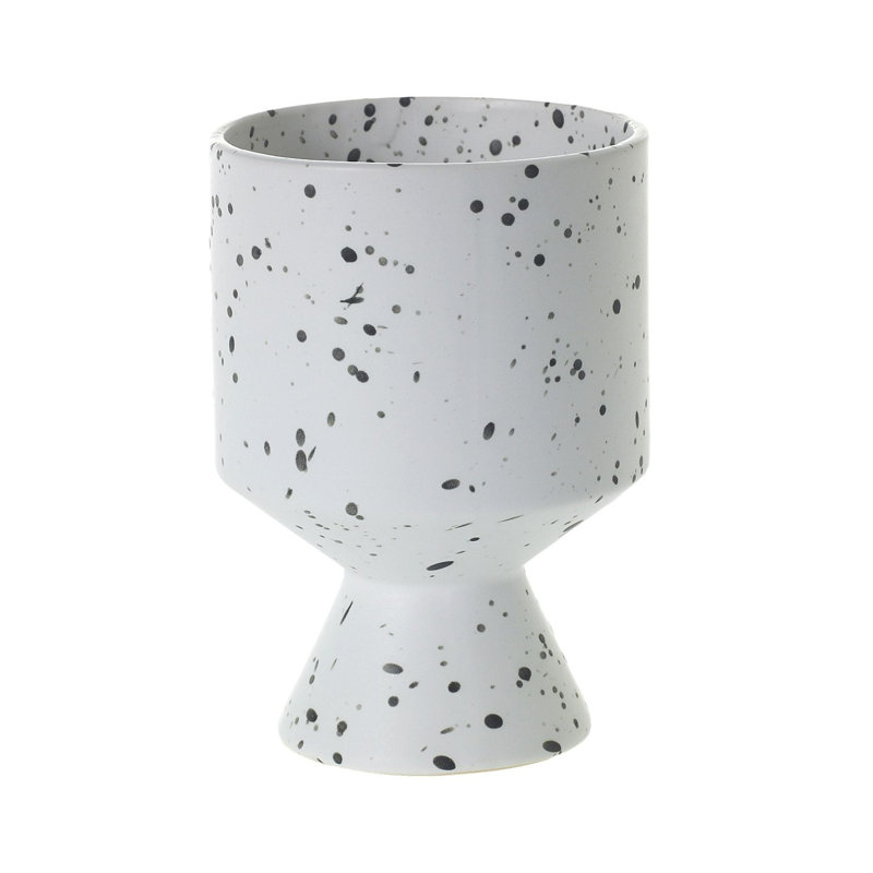 Pot à fleurs en céramique Waters, H 6,25 po x l 4,5 po x P 4,5 po