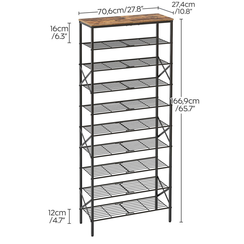 40 Pair Shoe Rack