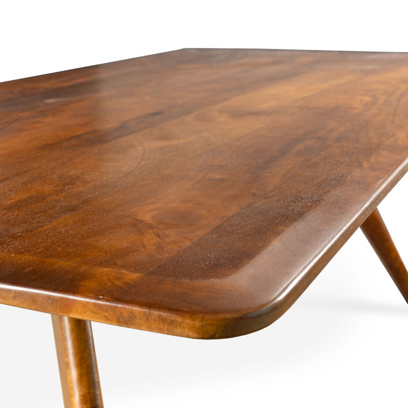 Table de salle à manger en bois Korrina Sterling