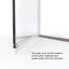 Porte de douche l 45 po x H 72,13 po Infinity-16968526-17243260