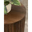 Table à boissons ronde en bois nervuré-915347130
