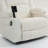 Power Swivel Rocker Recliner Chair for Adults with Massgae and Heat, USB and Type-C Charging Port, Infinite Position, Electric Glider Rocking Chairs for Living Room, Nursery-211515782
