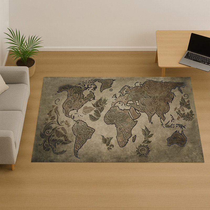 Area Rug, Rectangle 140 x 200 cm