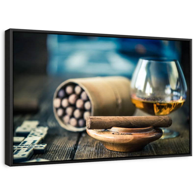 «Whiskey Cigbo Combo», H 13 po x l 9 po