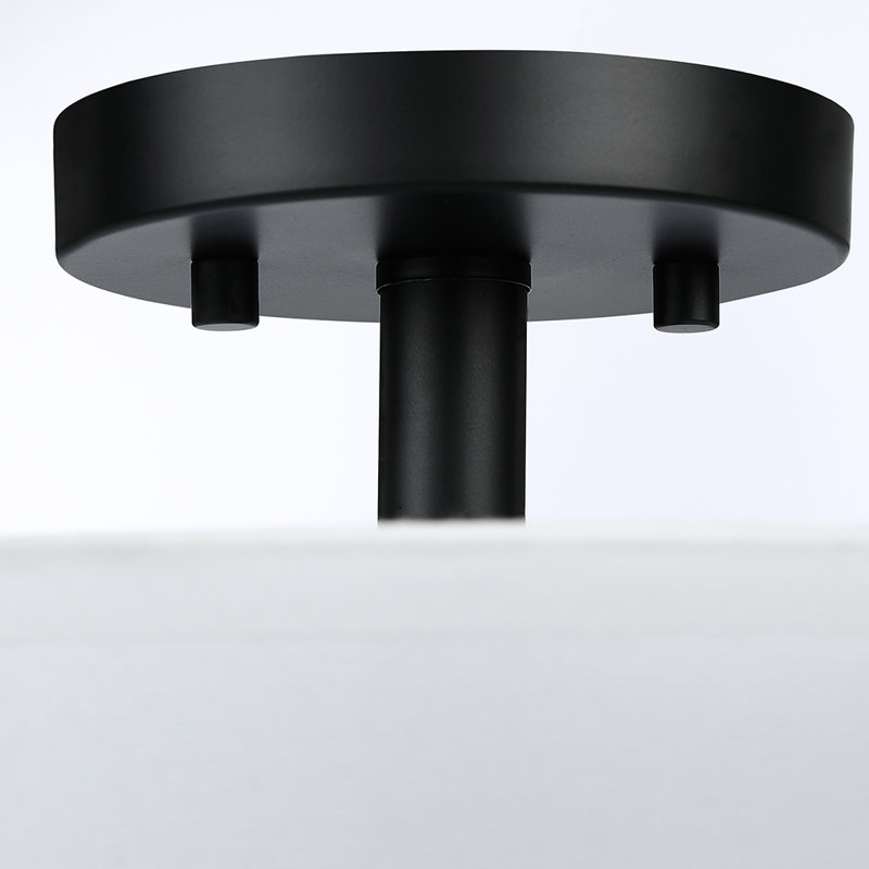 Fabric Semi Flush Mount