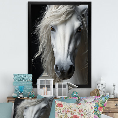 «White Horse Serenity», reproduction sur toile