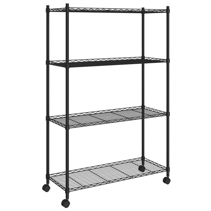 Seden 90 cm W Shelving Unit, Black