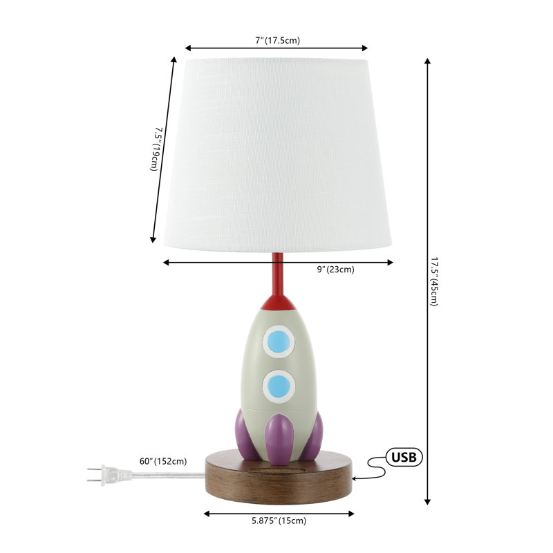Elden Resin USB Table Lamp