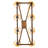 38" Long  8 Light Oblong Chandelier