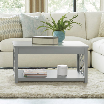 Four Leg Coffee Table with Storage