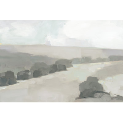 Light In The Valley Neutral by Julia Purinton - Wrapped Canvas Art Prints