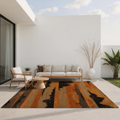 Gilded Dunes Indoor And Outdoor Area Rug