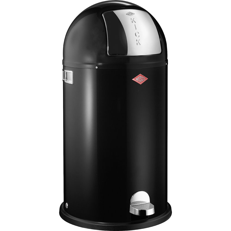 Kickboy 40L Bin, Black