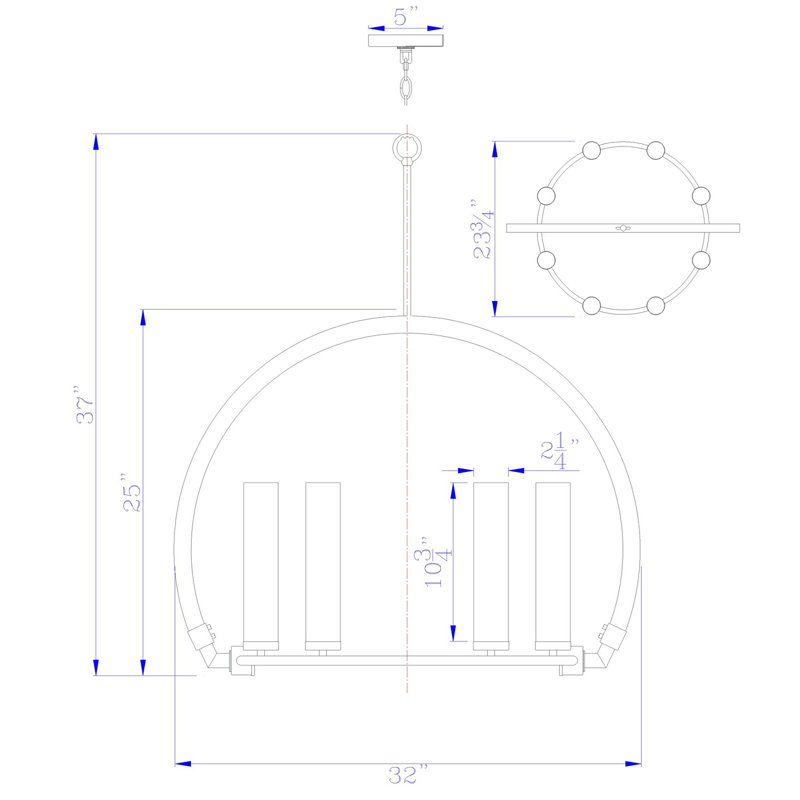 8 - Light Wagon Wheel Chandelier