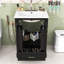 Meuble-lavabo moderne 24 po avec lavabo, portes à fermeture en douceur-925872464