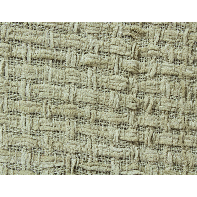 Chenille Handmade Throw Blanket, Green