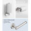 Ensemble de quincaillerie de salle de bain 6 pièces avec barre à serviettes, porte-serviette, porte-papier hygiénique et porte-papier hygiénique-103878005