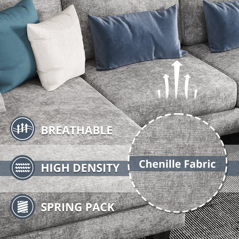Ahupendra 3 - Piece Upholstered Sectional