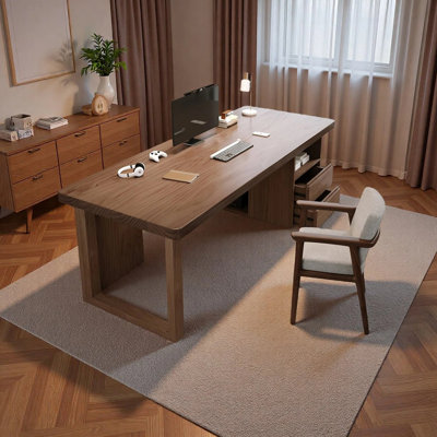 Bureau rétro et minimaliste