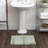 Laverne High/Low Stain/Fade Resistant Non-Slip Machine Washable Bath Mat-395751711-395751710