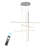 Jancar 6-Light Modern Sputnik Chandelier Stairs Hallway Hanging Pendant Remote Dimmable-95602008