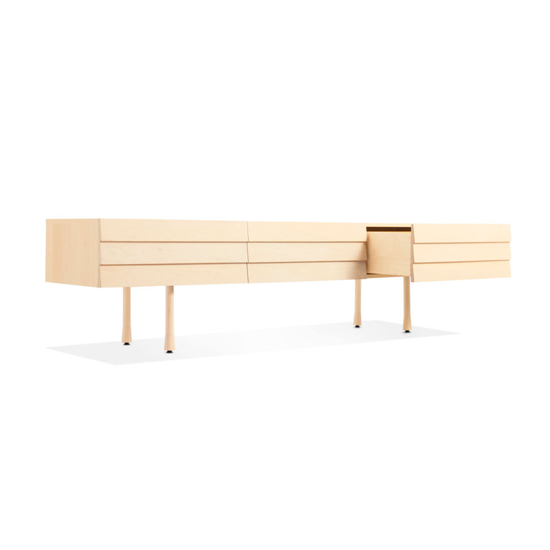 Lap 2 - Drawer Dresser, Whitewashed Maple