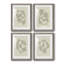 «Soft Shape I», ensemble de 4 reproductions de cadres photo-1393158491-1393158495