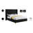 Dymonique Velvet Bed-63427355-63427350