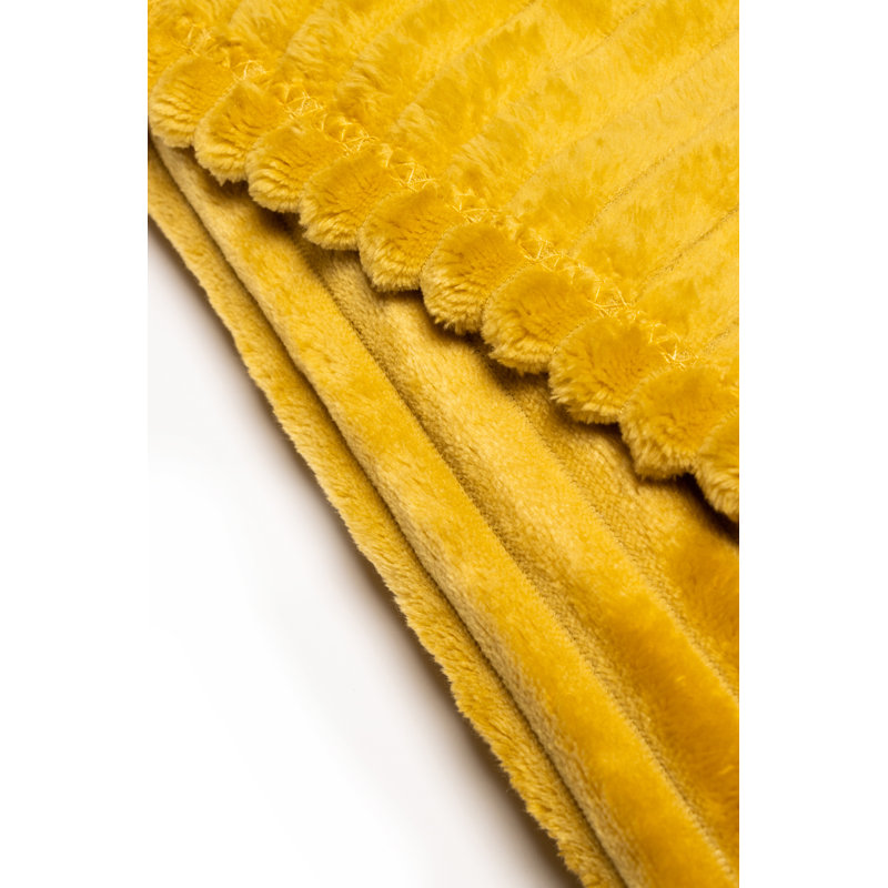 Liscomb Throw Blanket, Ochre